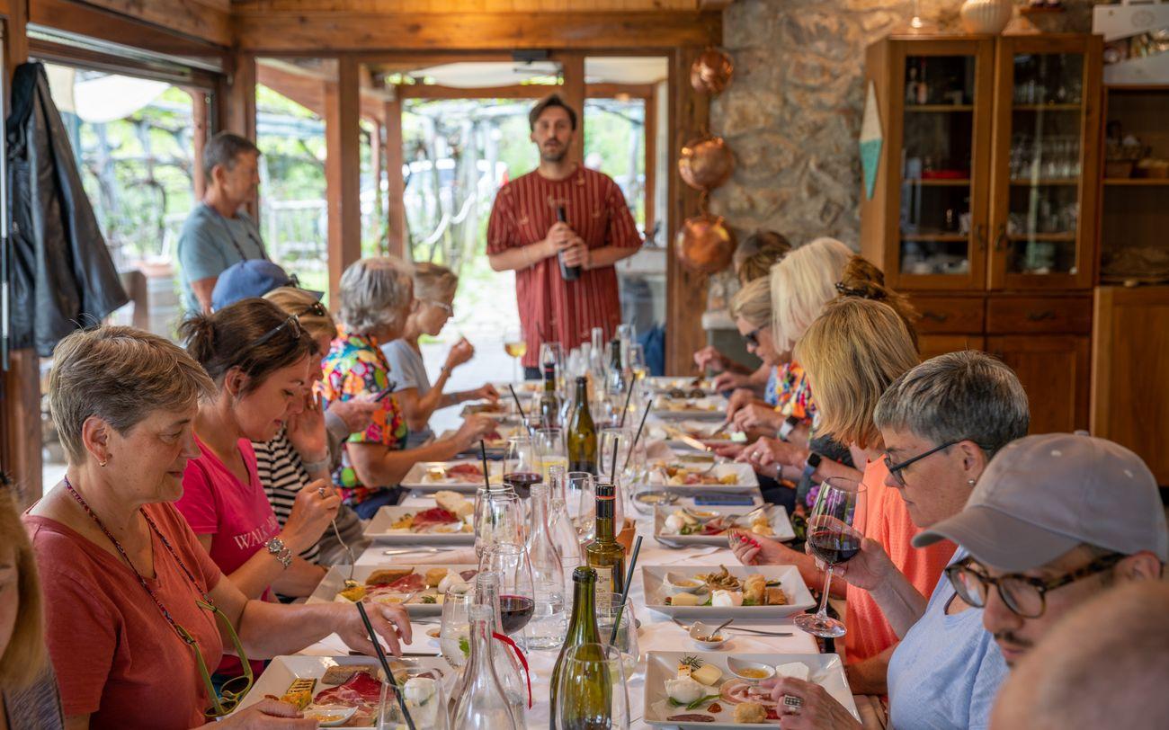 Amalfi group lunch