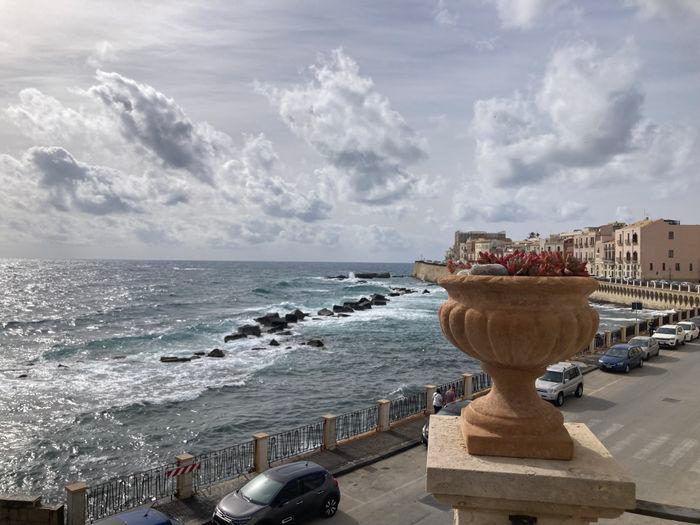 Sea view from hotel Gutkowski